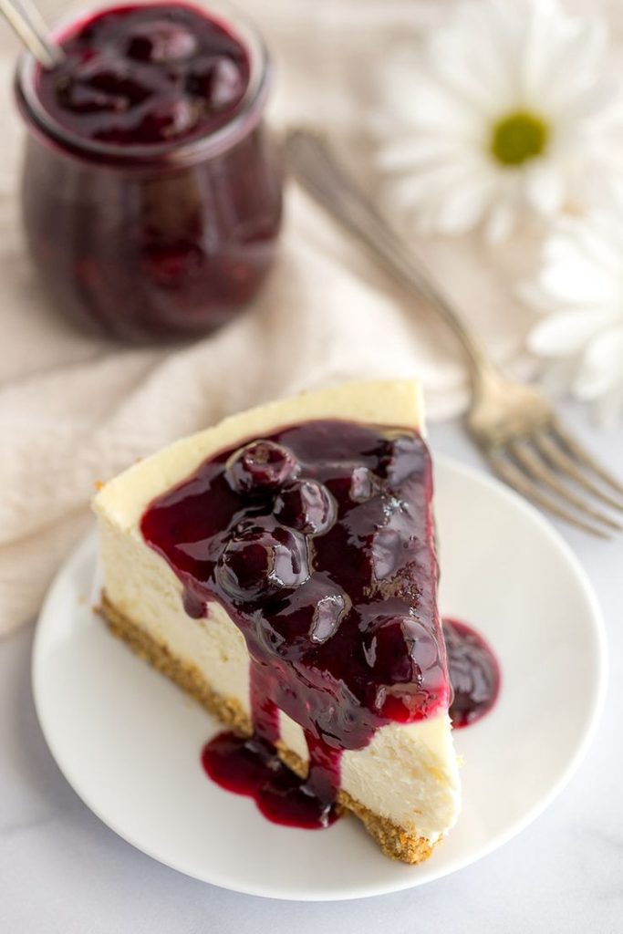 Light and Luscious: Diabetic-Friendly Blueberry Cheesecake with Fewer Calories